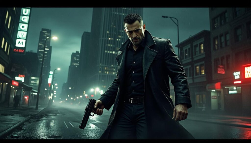 plongez dans max payne 2: the fall of max payne, un jeu d’action intense et sombre alliant scénario captivant et gameplay dynamique.