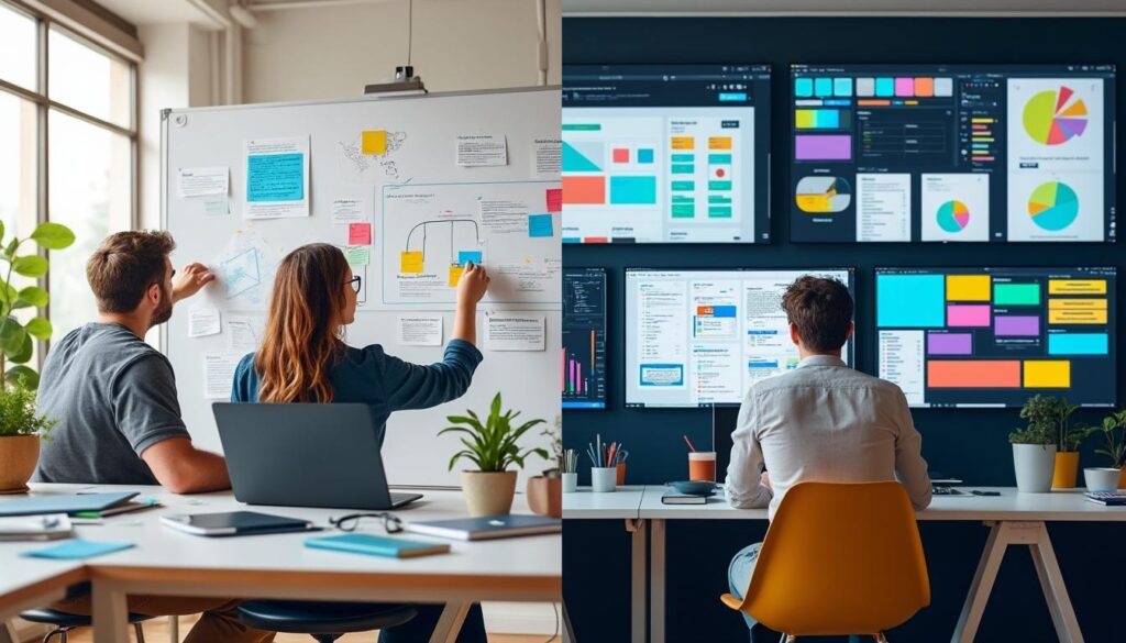 découvrez les différences clés entre ux design et ui design ainsi que leur complémentarité pour créer des expériences utilisateur efficaces et esthétiques.