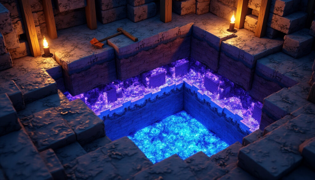 découvrez à quelle profondeur miner efficacement la couche diamant dans minecraft 1.21 pour maximiser vos chances de trouver des diamants rapidement.