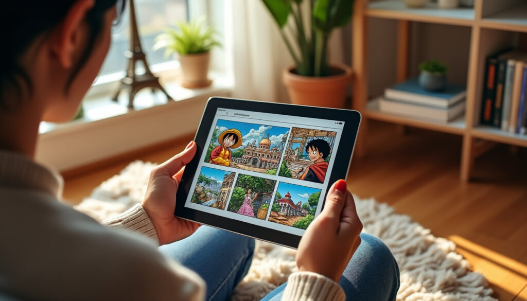 découvrez la lecture en ligne de one piece et accédez aux chapitres récents en français pour suivre les aventures de luffy et son équipage.