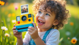 découvrez l'appareil photo polaroid pour enfants : instantané, simple d'utilisation et ludique, parfait pour capturer des souvenirs amusants en un clin d'œil.